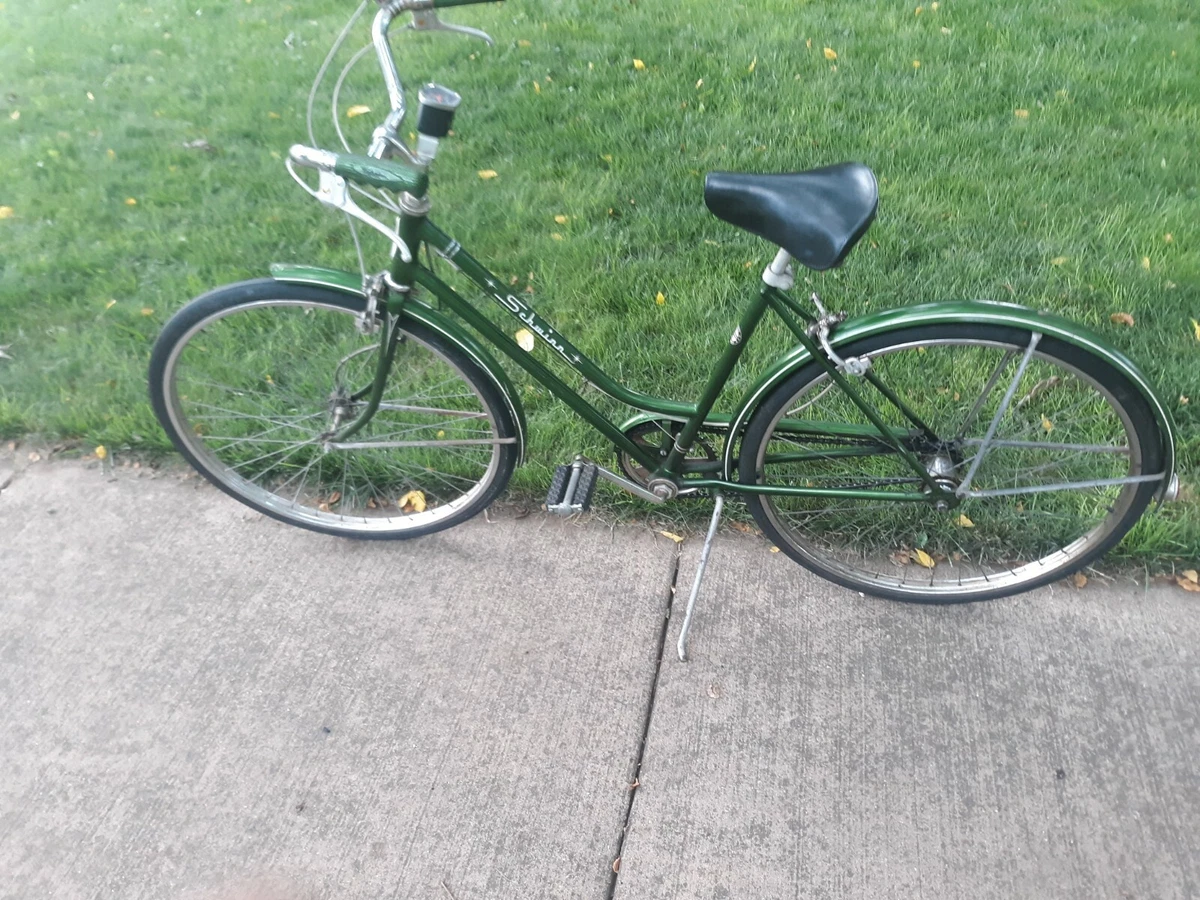 Green womens online bike