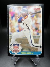 1987 Donruss All-Stars 3.5x5 Jumbo - #40 Kevin Bass Astros