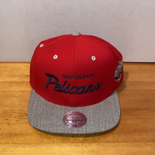 Mitchell & Ness Stitched New Orleans Pelicans NBA Basketball Snapback Hat Cap