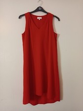 Linea Red Sleeveless Dress