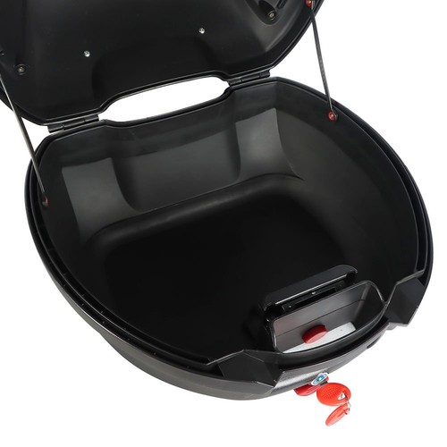 Motorcycle Trunk Scooter Tour Tail Box Luggage Top Lock Storage Carrier Case 32L - Picture 17 of 20