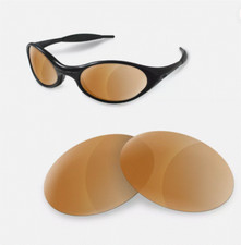newpolar Polarized Replacement Lenses for oakley eye jacket brown