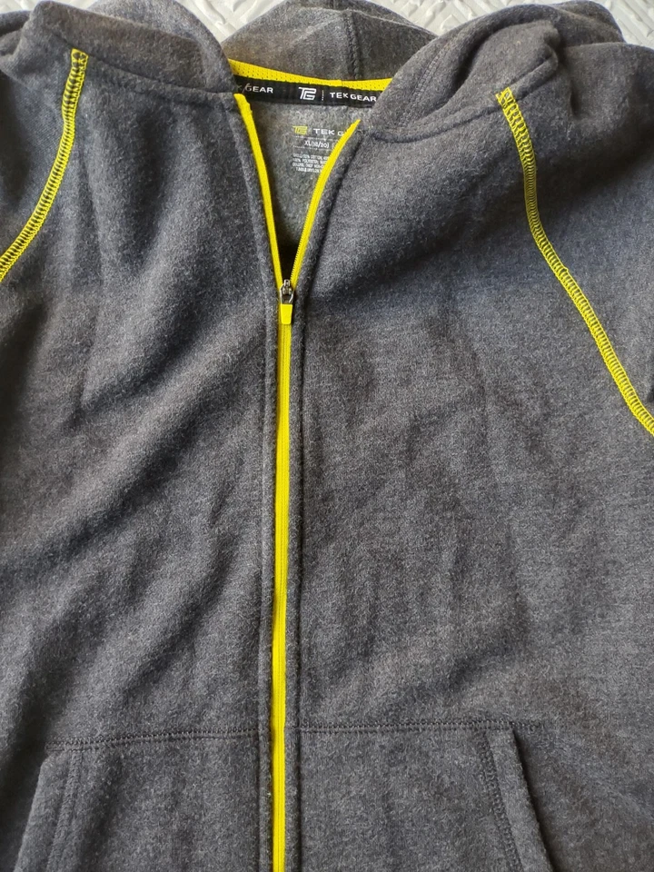 Conjunto de chaqueta con capucha y pantalones deportivos Tek Gear para niños jóvenes XL 18/20 con cremallera completa Foto 4 de 4