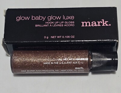 Avon Mark Glow Baby Glow Luxe Hook Up Lip Gloss In Choco  Luxe