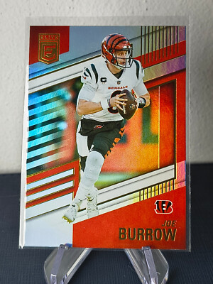 2022 Panini NFL Donruss Elite Joe Burrow #15 Cincinnati Bengals