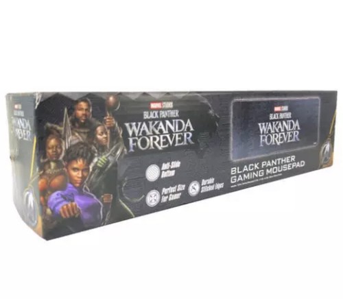 Black Panther Wakanda Forever Marvel Gaming Mouse Pad NIB Authentic - 第 7/7 張圖片
