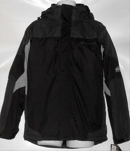 men's free country colorblock hooded jacket