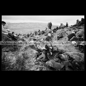 #phm.56221 Photo J LAMPKIN FANTIC 240 SSDT SCOTTISH SIX DAYS TRIAL 1983 Moto