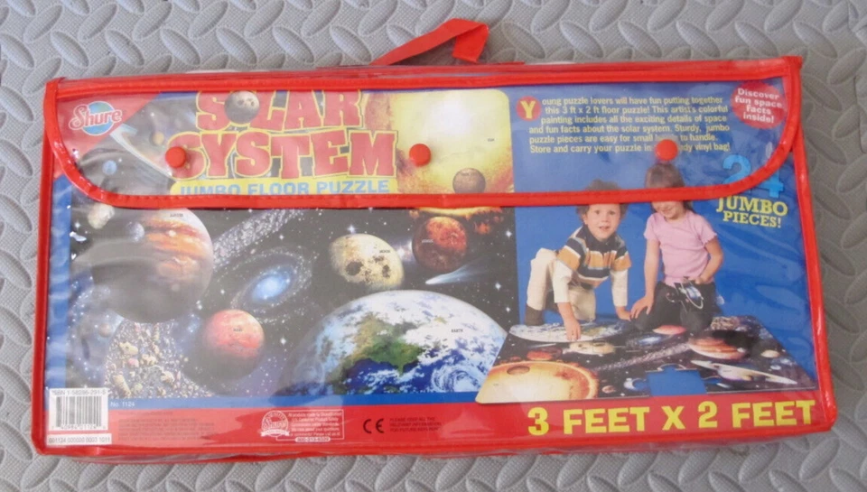 Shure Jumbo Floor Puzzle Solar System 24 Pieces - Image 2 of 2