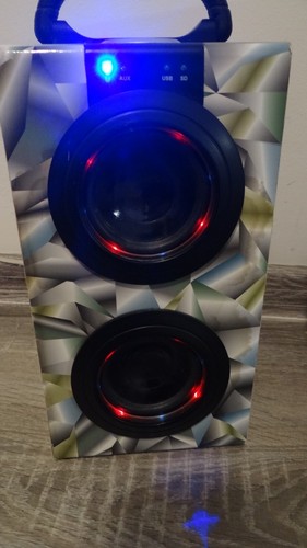Kids toy Christmas Lexibook Grey LED Lights Portable Karaoke Speaker with Blueto - Picture 11 of 23