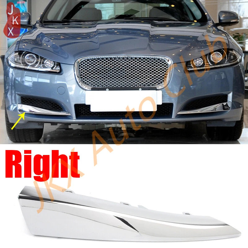 For Jaguar XF 2012 2015 RH Right Chrome Front Bumper Side Grille