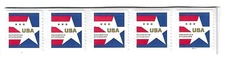 Scott #5433 Presorted Star Coil Strip of 5 MNH