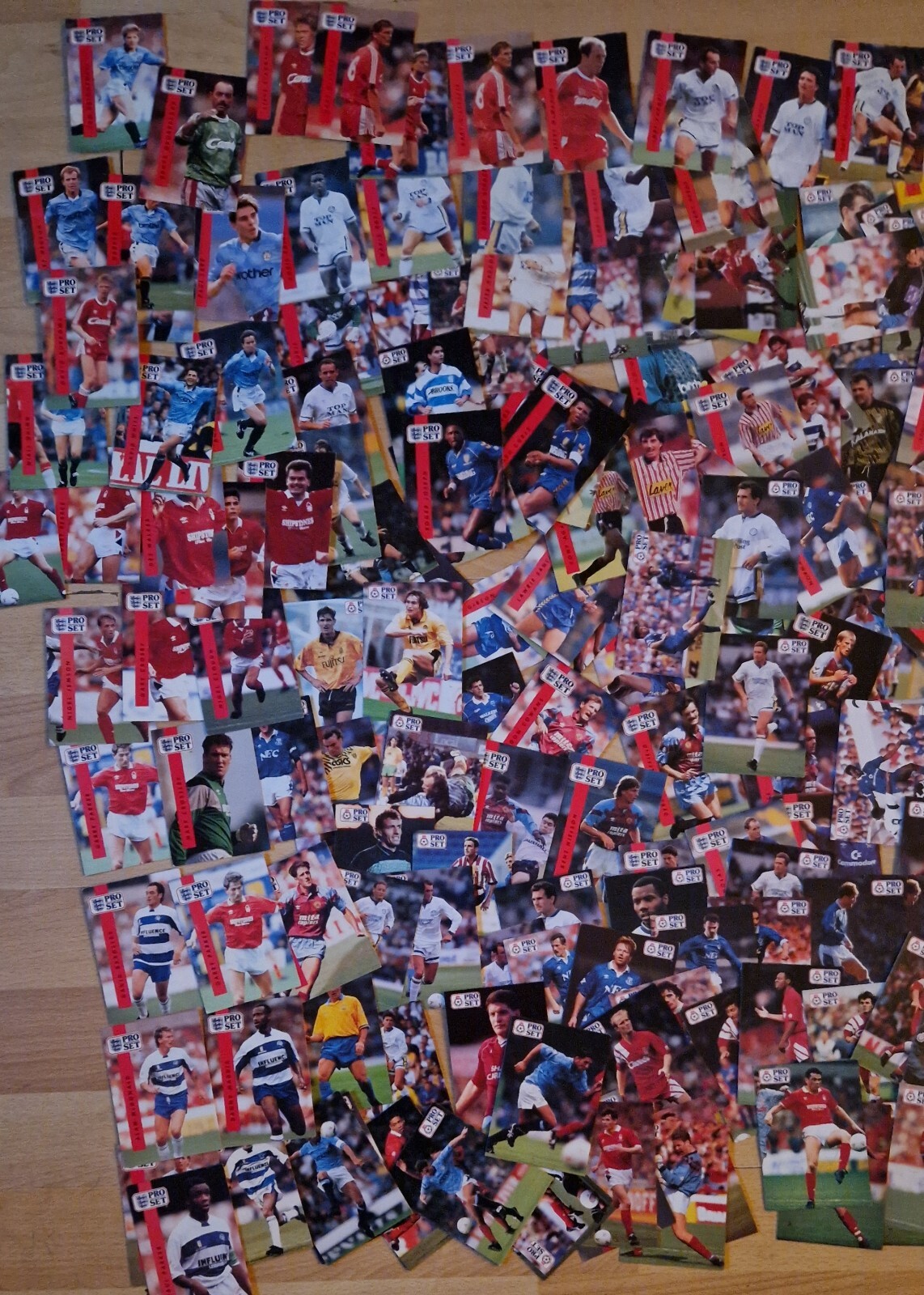 Pro Set English Football Cards 1990's Bundle Joblot 264 Cards eBay