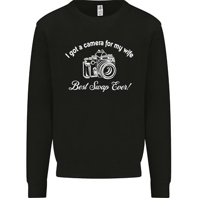 Kamera für meine Frau Fotografie Fotograf Herren Sweatshirt Pullover