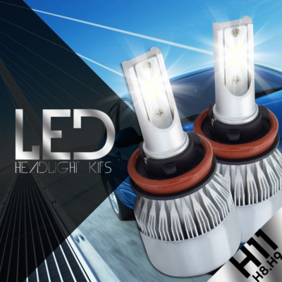 XENTEC LED HID Headlight kit H11 White for 2007-2015 Chevrolet Silverado 1500