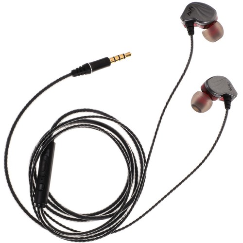 In-Ear Wired Earphone Subwoofer Stereo Bass Earbuds Game Headset with Mic for