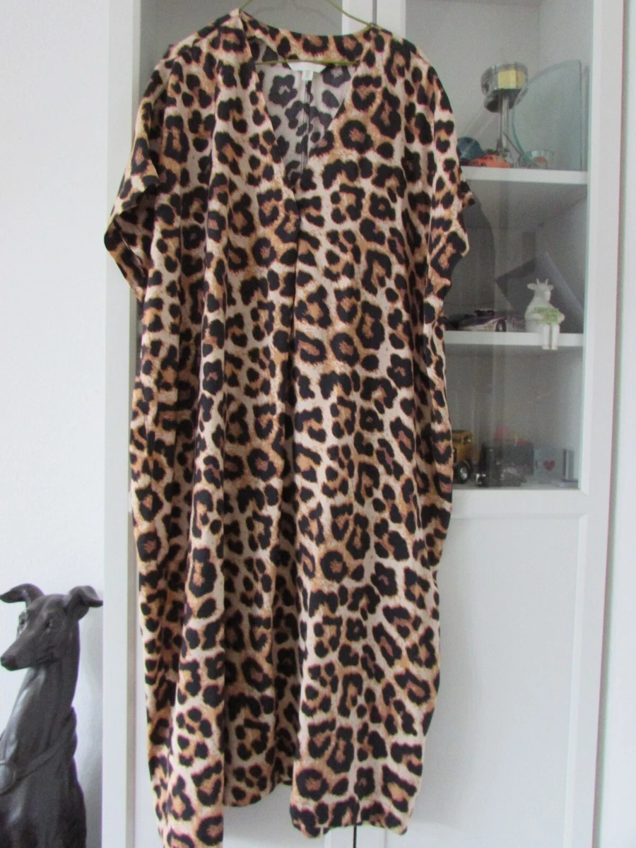 H and m top animal print dress