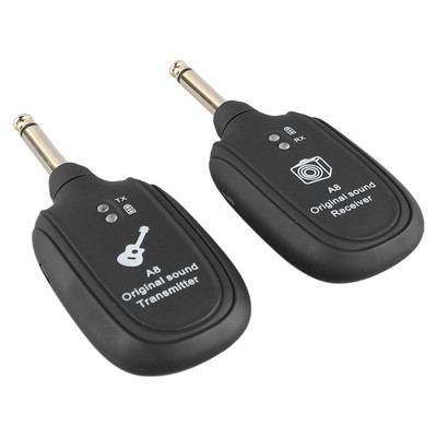 Wireless Guitar System Präziser Sound Pickup Elektrische Gitarre Audio Syste BUR