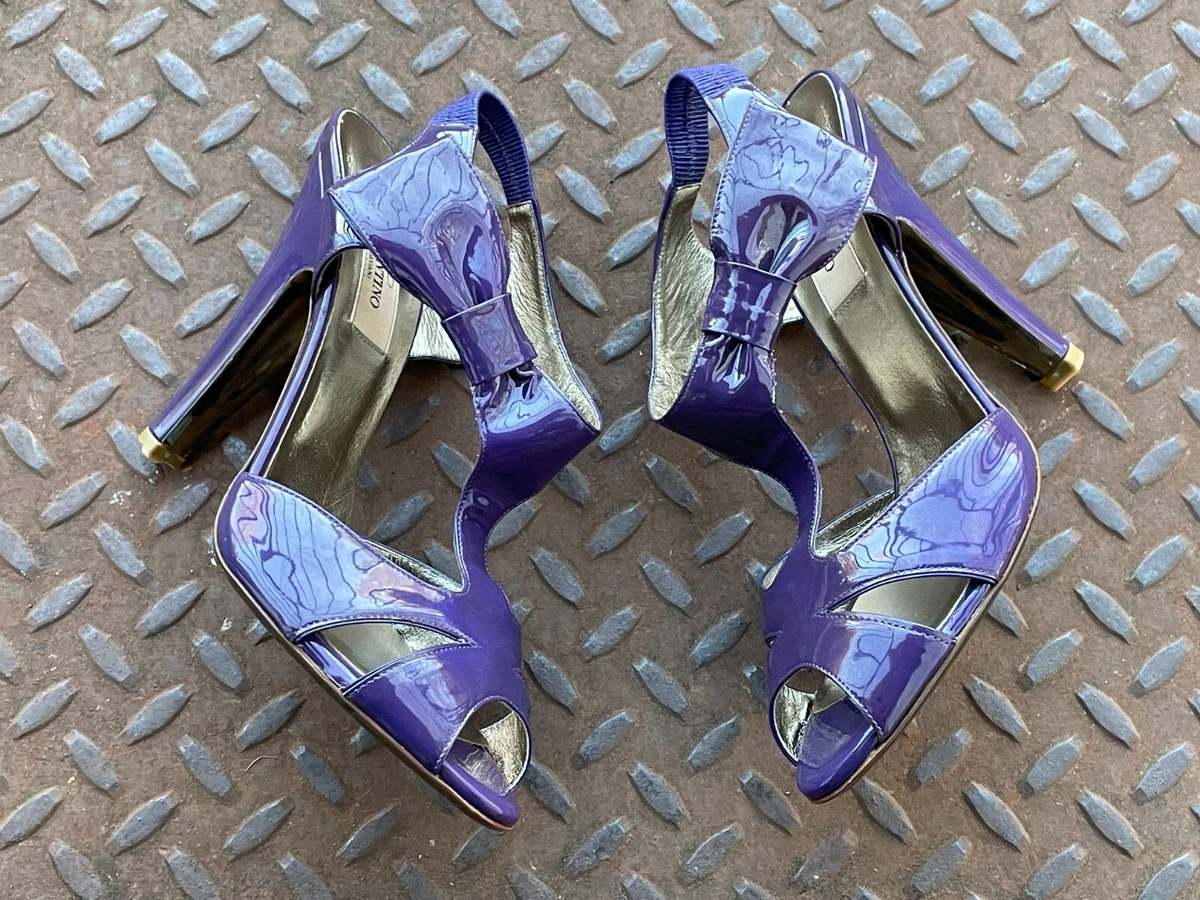 Valentino sales purple shoes