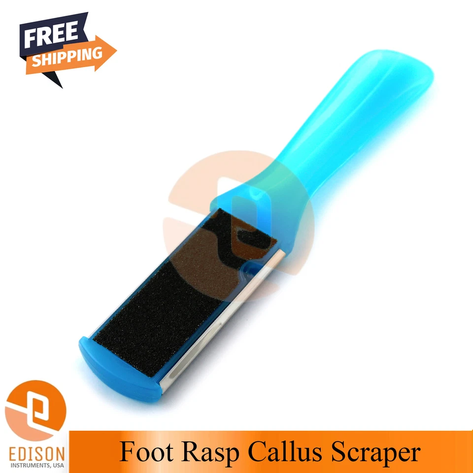 Foot Rasp File Callus Remover Double Sided Pedicure Dead Skin Scrubber Feet Care - Image 3 of 3
