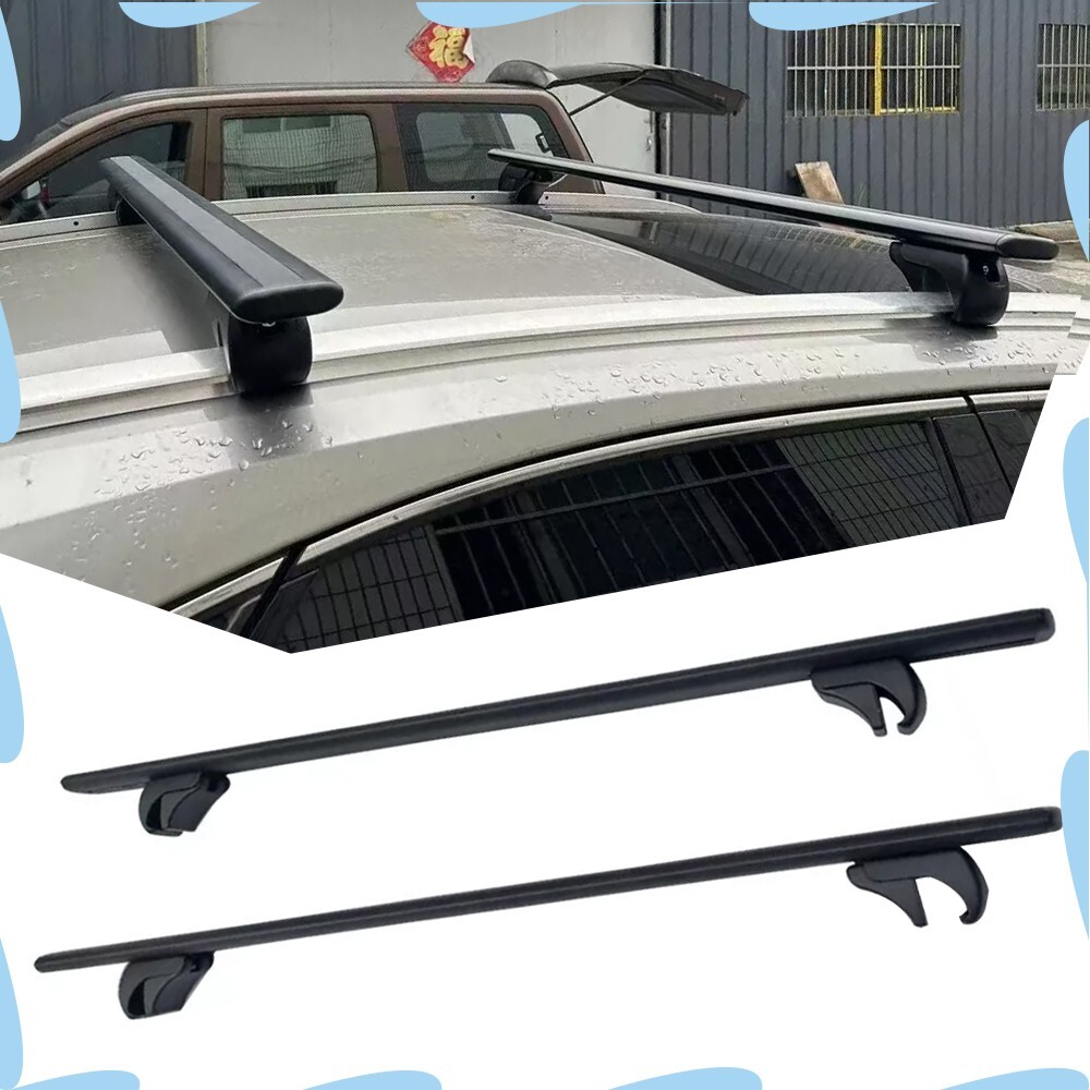 Aluminum Roof Rail Rack Cross Bars Crossbar Fits For Hyundai Venue 2019-2024