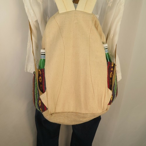 Hemp Backpack | Organic |THC Free | Eco Friendly | Free of Toxic Chemicals |L ॐ - Picture 8 of 8