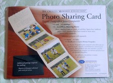 Creative Memories Photo Sharing Card with 5 4"x6" Photo Mounting Sleeves Natural