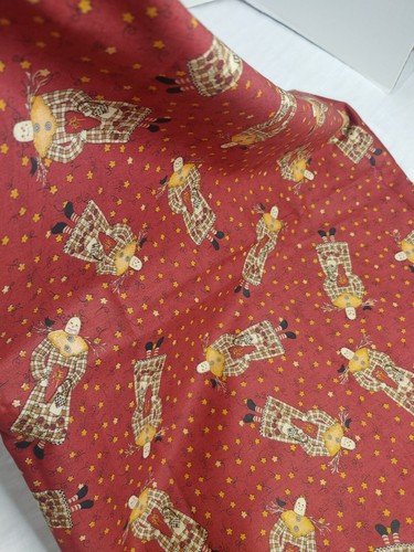 1.5 Yds. Scarecrows Debbie Mumm Cotton Fabric SSI Mumms The Word (#332) - Picture 4 of 7