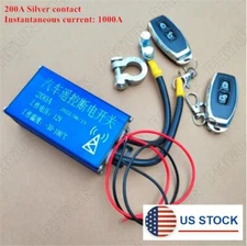 12v Universal Integrated Wireless Car Battery Isolator With Dual Remote Control
