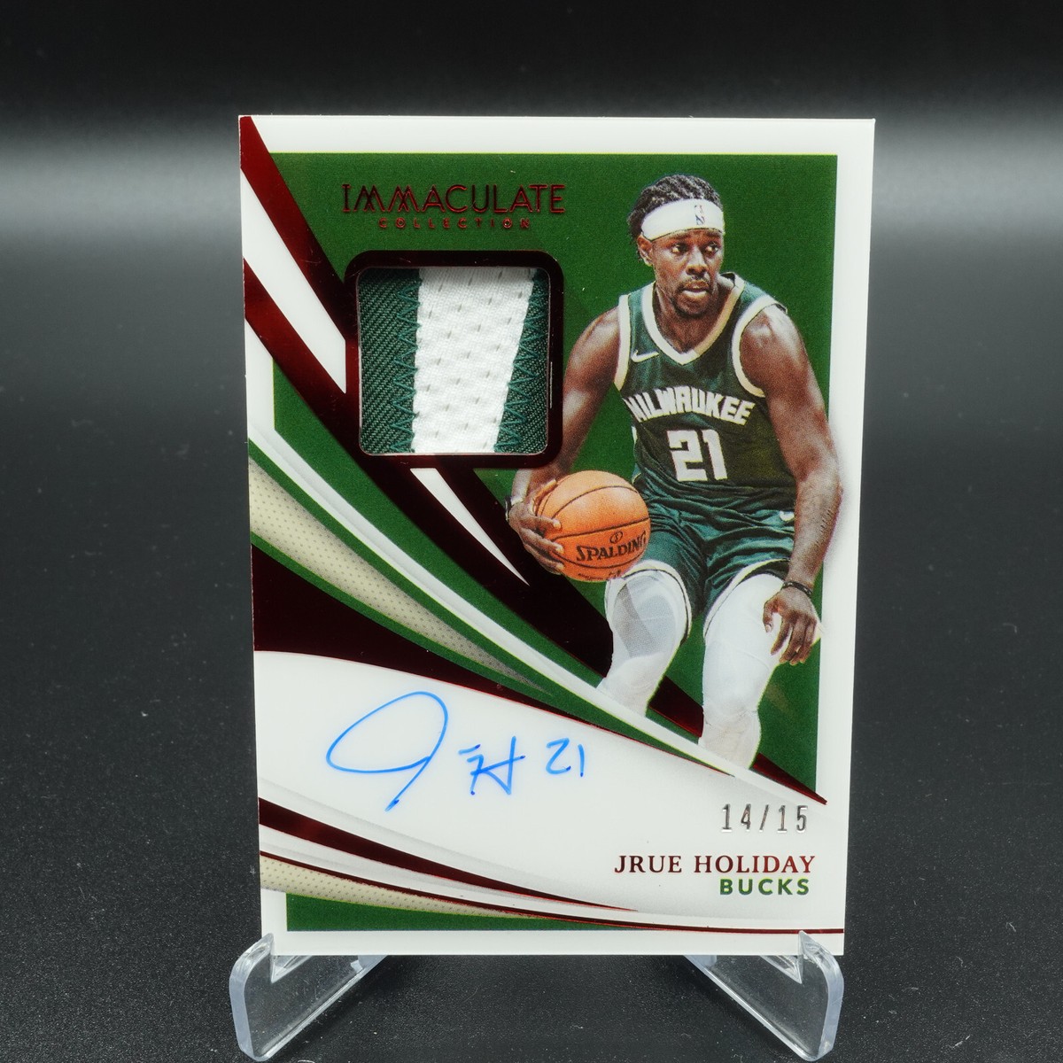 Jrue Immaculate Holiday Auto holiday immaculate | 10⁄10 rare auto 