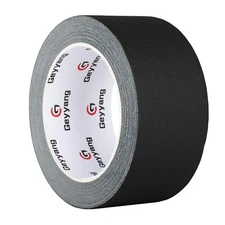 Gaffers Tape Matte Black Gaff Tape Waterproof, No Residue, Nonreflective