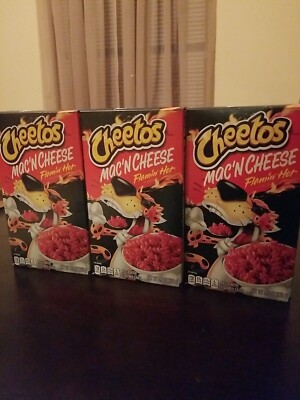 Cheetos Mac 'n Cheese Flaming Hot - 3 Pack Bundle