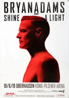 Bryan Adams - Shine A Light, Oberhausen 2019 | Konzertplakat | Poster