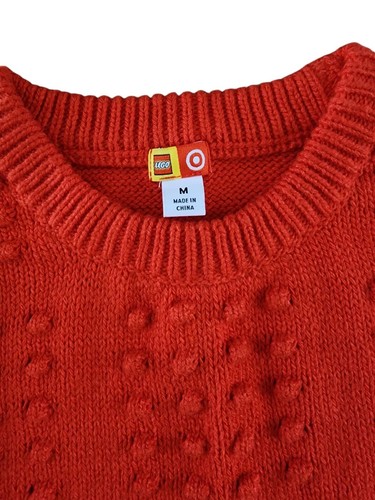 Lego Boys Target Exclusive Collection Chunky Knit Sweater Crewneck Pullover Sz S - Picture 4 of 7