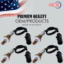 4PCS Up+Downstream Oxygen O2 Sensor OEM For Ford F150 Pickup Mustang 234-4401