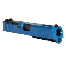 Complete Slide for Glock 19 Gen 3 - Stiffler Mfg Blue Cerakote Slide - NEW