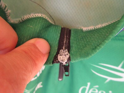 Maillot Cycliste ZALF Désirée FIOR Vintage, Vert, Taille XXL, Marque Bonin