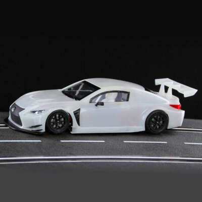 Racer Sideways Lexus RC F GT3 White Unpainted Kit 1/32 Slot Car