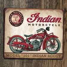 a Mouse Pad Indian Motorcycle Model 101 American Scout