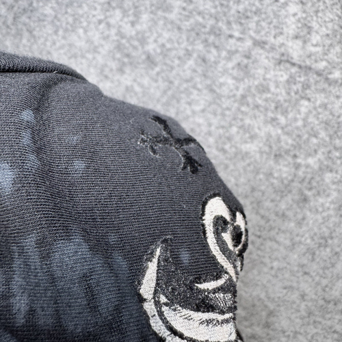 Raw State Redemption Mens L Black T-Shirt Thick Stitch Grunge Gothic Cross Y2K - Picture 9 of 12