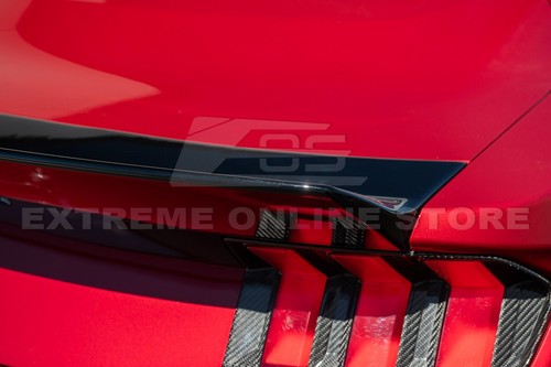 For 24-Up Ford Mustang S650 | GLOSS BLACK Duckbill Rear Trunk Lid Wing Spoiler - Foto 12 di 24