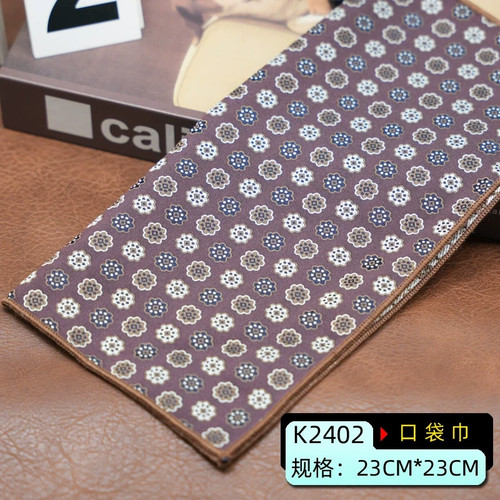 Vintage Paisley Square Pocket Chest Business Suit Accessories Men's Handkerchief - 第 17/35 張圖片