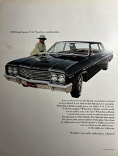 1965 Buick Special Automobile V-6 Proud Car Modest Price Soft Ride VTG Print Ad
