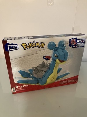 Mega Pokemon Building Set Lapras HKT26 527 Pieces New Factory Sealed