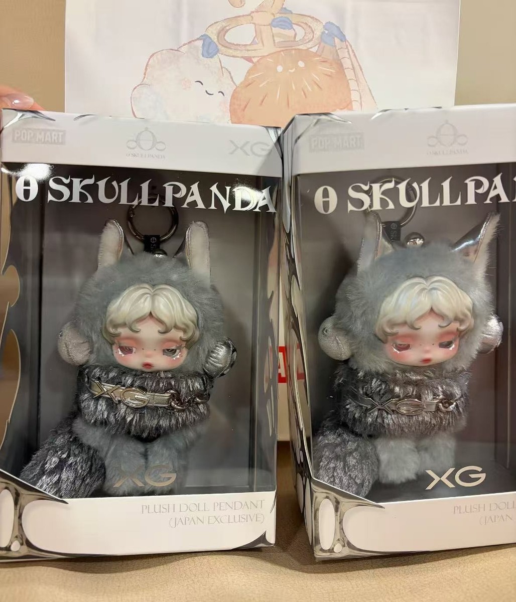 Authentic Skullpanda Xg Plush Japan Exclusive Doll Pendant Cute