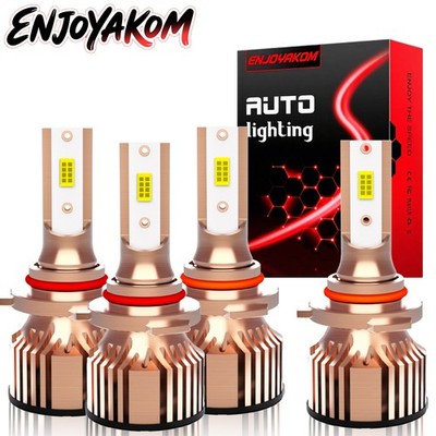 For Chevrolet C1500 1988-1999 6500K 30000lm Front LED Headlight Bulb Hi/Low Beam