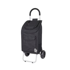Dbest products Trolley Dolly Black Foldable Shopping cart for Groceries with ...