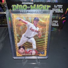 2023 Topps Gilded Collection #108 Shane Bieber #/75