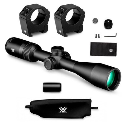 VORTEX Crossfire HD 3-9x40 Illuminated Dead-Hold 2A BDC MOA Riflescope & Rings