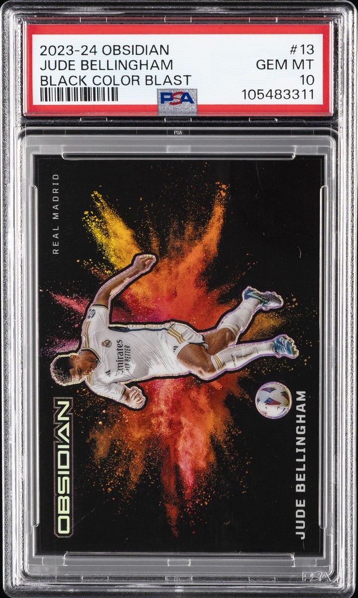 2023-24 Panini Obsidian - Black Color Blast Jude Bellingham #13